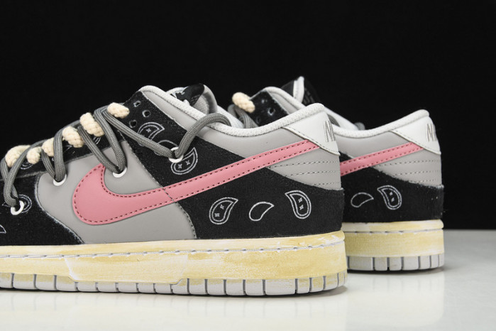 dunk low prm sb "cashew nut flower fl002