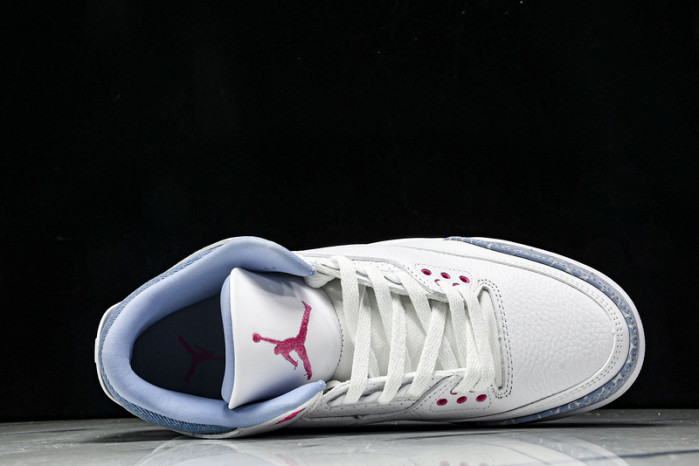 Air Jordan 3 Retro GS White Pink Glow HQ0784-101