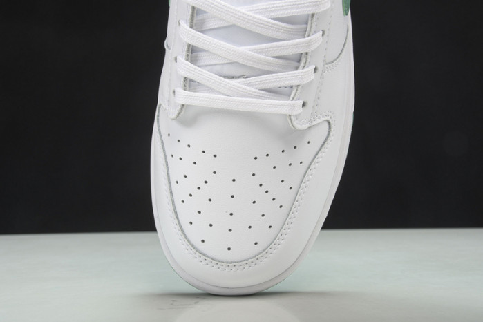 nike dunk low white green dd1503-112