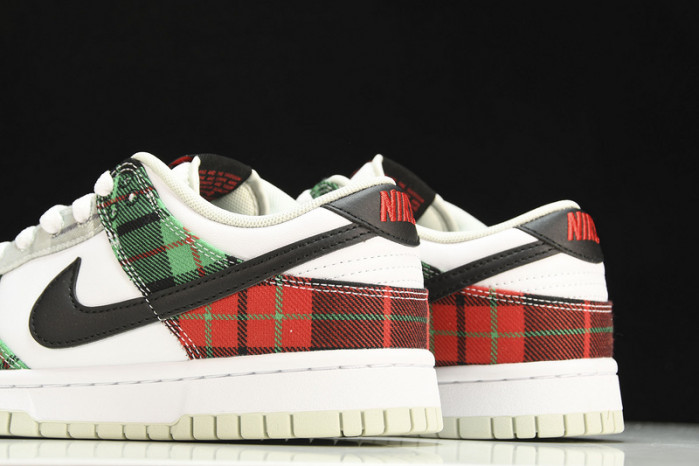 nike dunk low tartan plaid - dv0827-100
