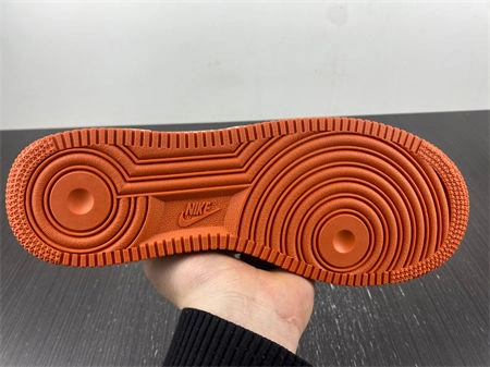 ZipUp Luis Vitton Nike Air Force 1 Low By Virgil Abloh White Orange 5140