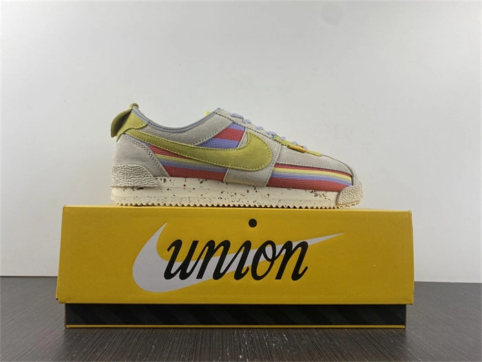Popular Nike Cortez Union Lemon Frost DR1413- 5217