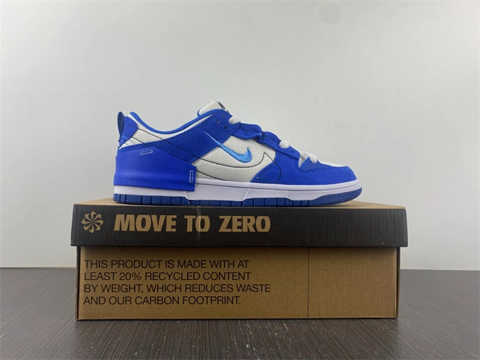 Functional Nike Dunk Low Disrupt 2 White University Blue DH4402- 4762