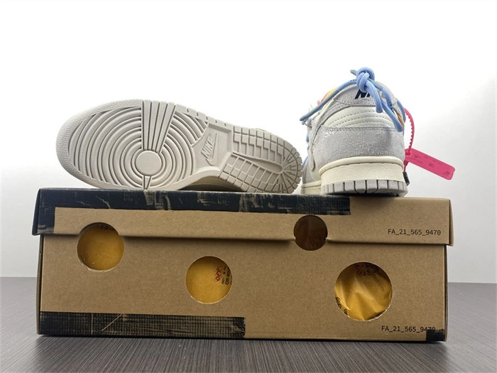 Nike Dunk Low Off-White Lot 38 DJ0950- FastDry 5060