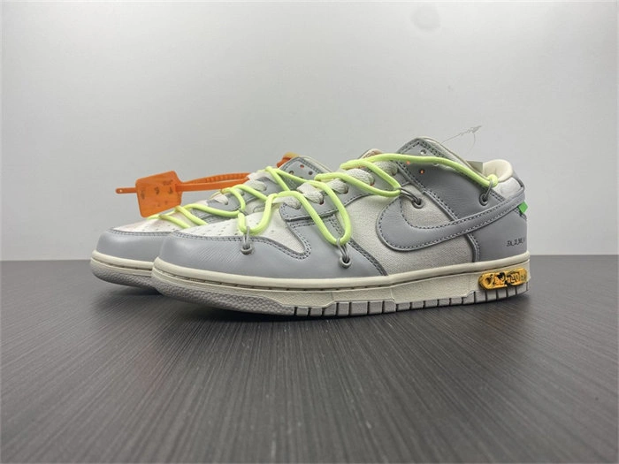 Packable Nike Dunk Low Off-White Lot 43 DM1602- 5085