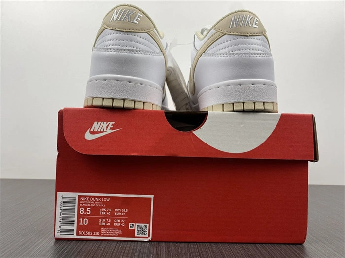Packable Nike Dunk Low Pearl White DD1503- 4811