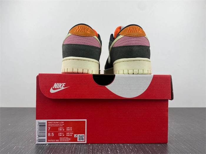 ZipUp Nike Dunk Low Rainbow Trout FH7523 4664