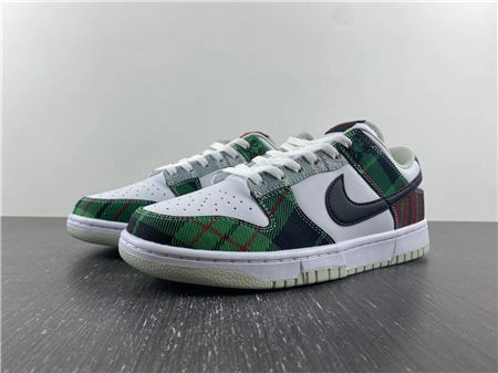 BestValue Nike Dunk Low Tartan Plaid DV0827- 4696