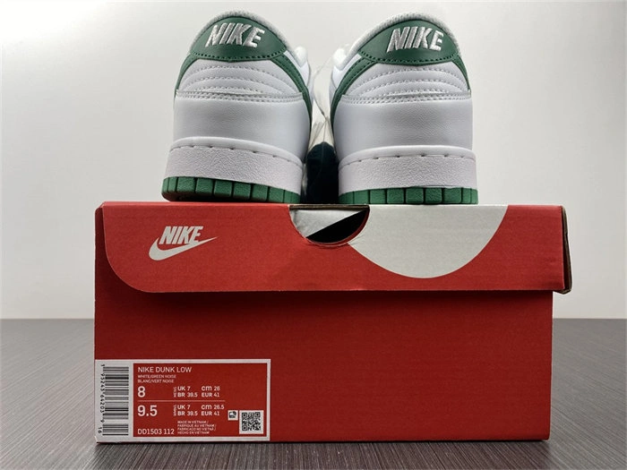 Nike Dunk Low White Green Noise DD1503- Unique 4805
