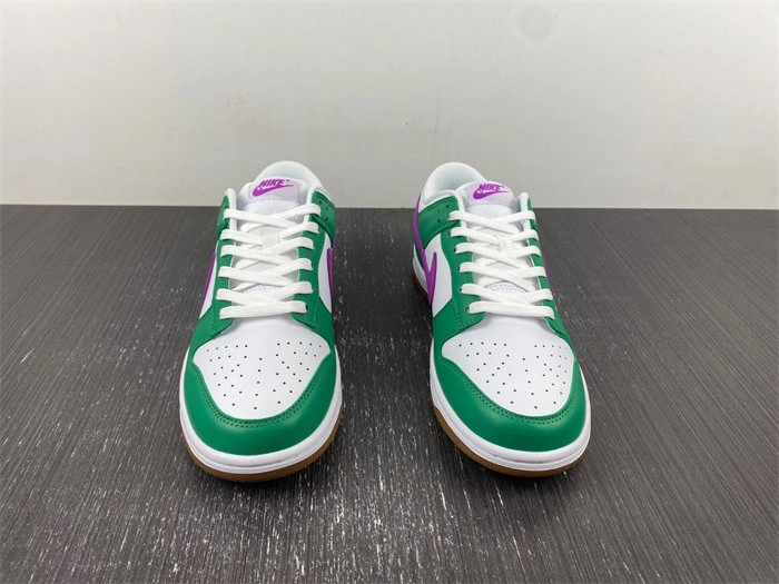 Nike Dunk Low White Stadium Green Fuchsia  FD9922- DailyWear 4610