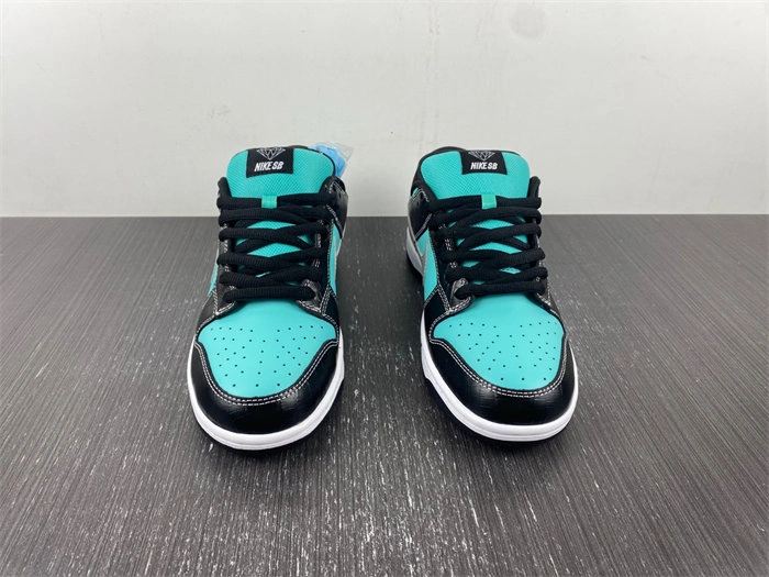 nike sb dunk low Di*m*nd supply co. aqua blue 304292- supportive 4650