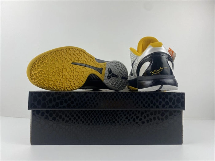 Nike Zoom Kobe 6 White Del Sol 436311- Durable 4998